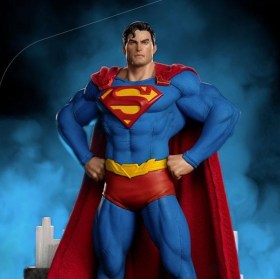 Superman Unleashed Deluxe DC Comics Art 1/10 Scale Statue by Iron Studios